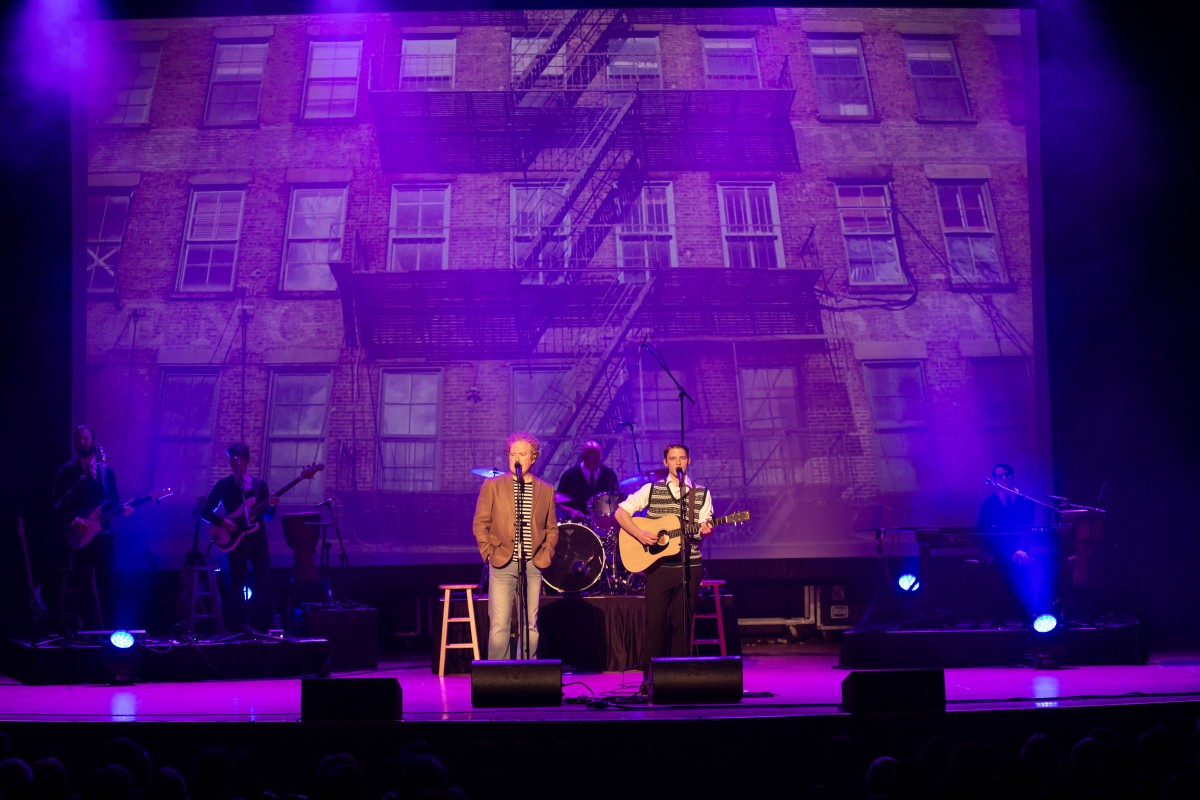 A musical look at the story Simon and Garfunkel comes to the WVU Creative Arts Center